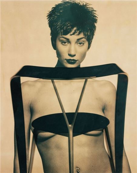 Sedia di Andrea Branzi per Cassina , 1996 by Giovanni Gastel, 1996