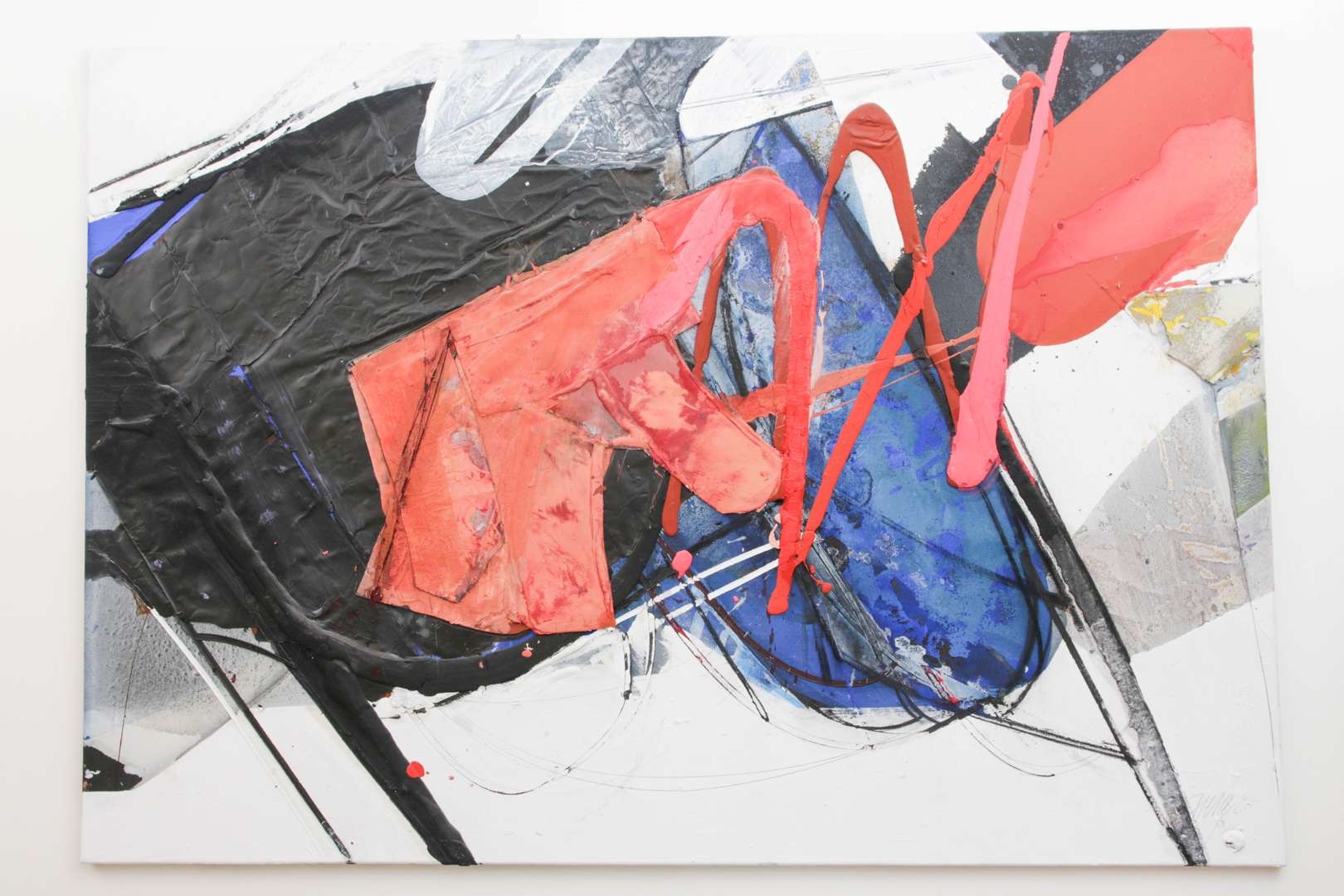 Artwork by Robert Zielasco, Untitled, Made of Mixed media on canvas