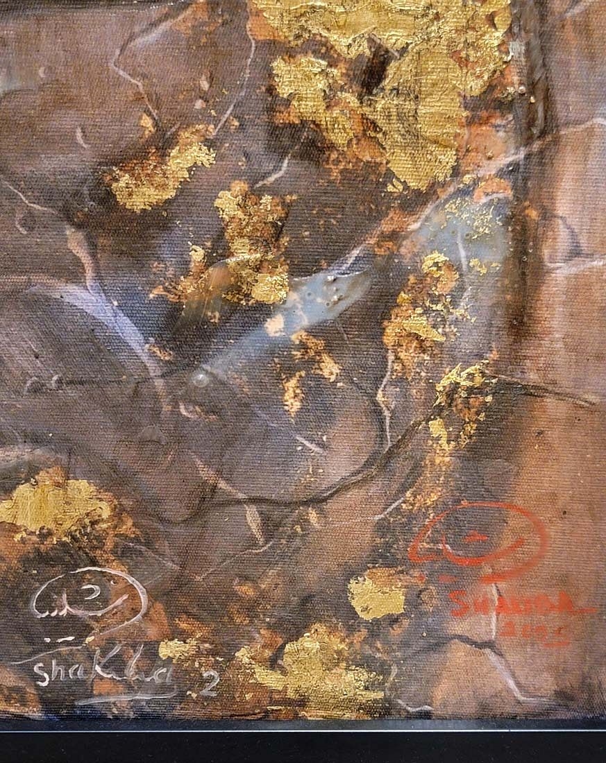 Artwork by Hojat Shakiba, Persian Oil On Canvas Of ' Noble Commander ' Signed By Hojat Shakiba, Made of oil on canvas