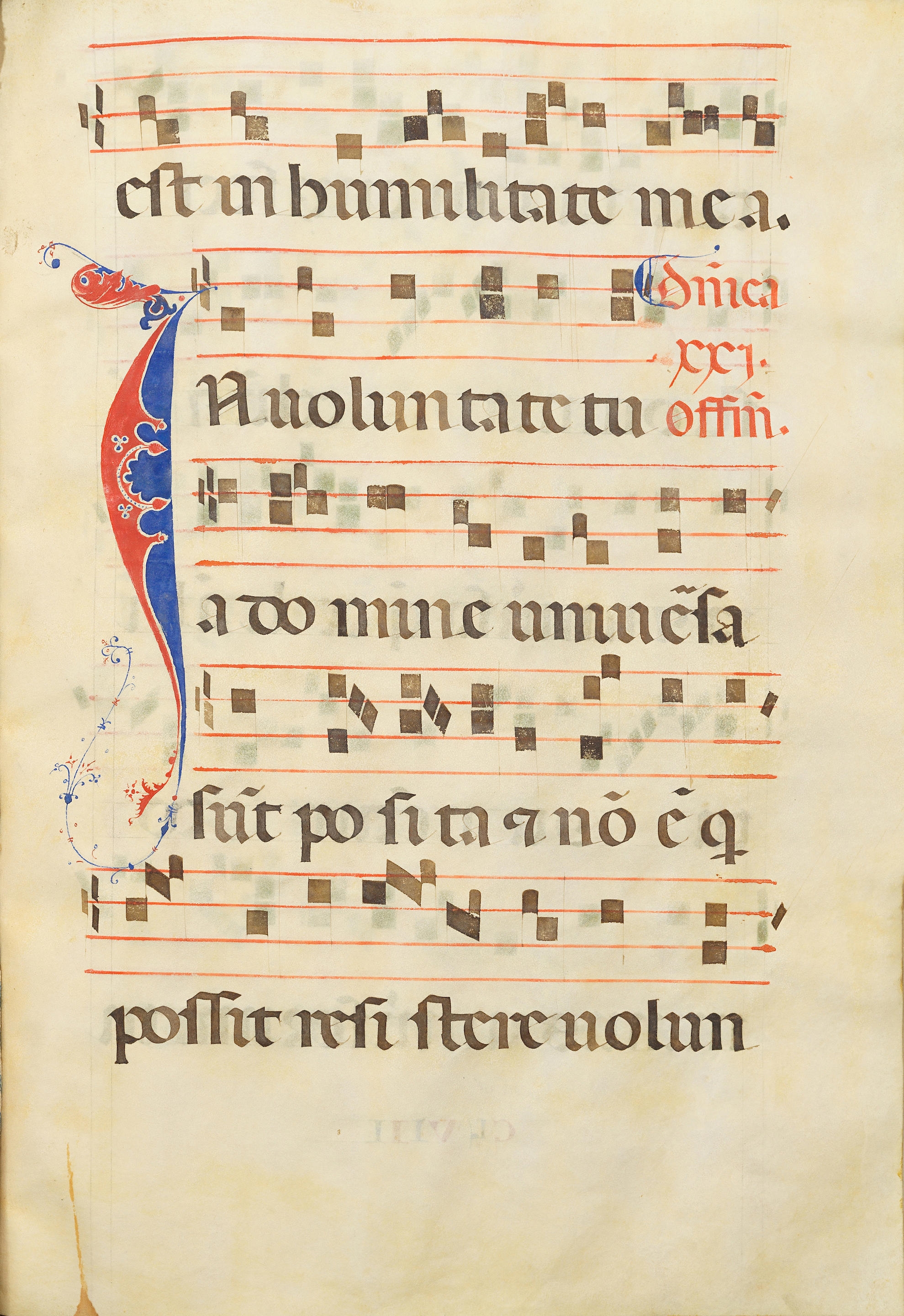 Italian School, 14th Century | [GRADUAL] Proprium de tempore | MutualArt
