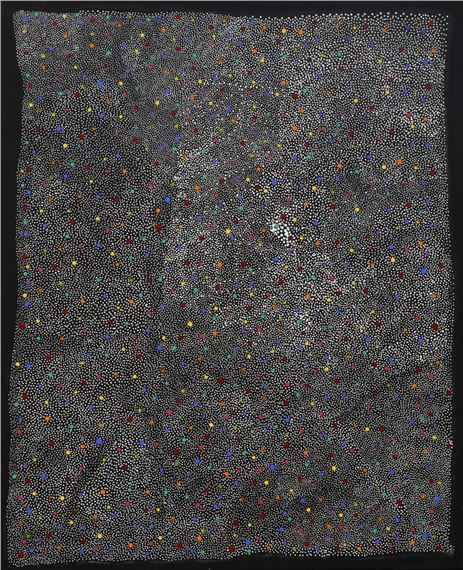 "Bush Seeds" by Elizabeth Mbitjana Pitijana, Painted in 2015