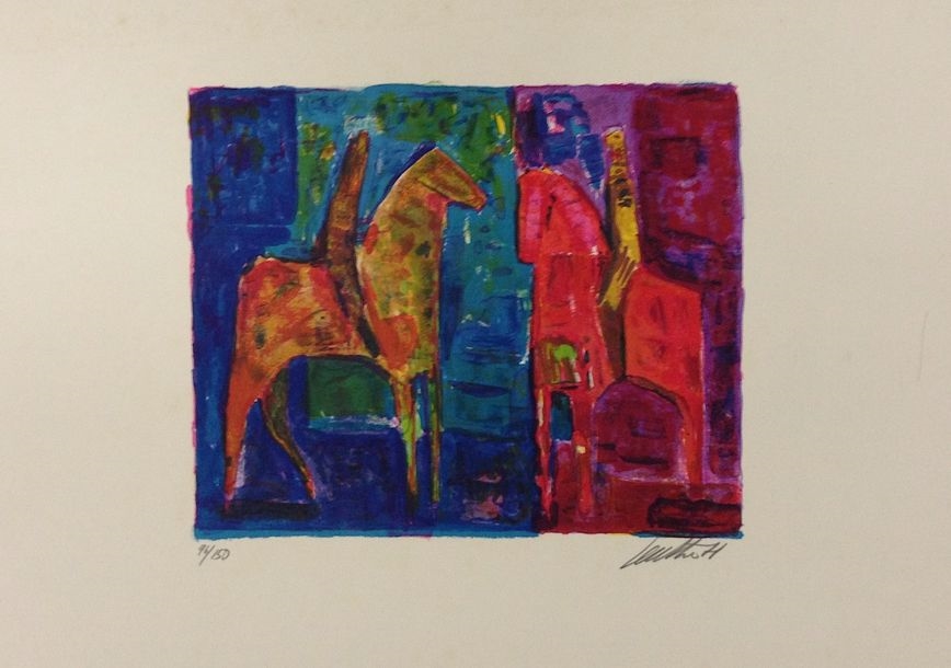 Wolf Reuther | Wolf Reuther lithograph signed (1971) | MutualArt