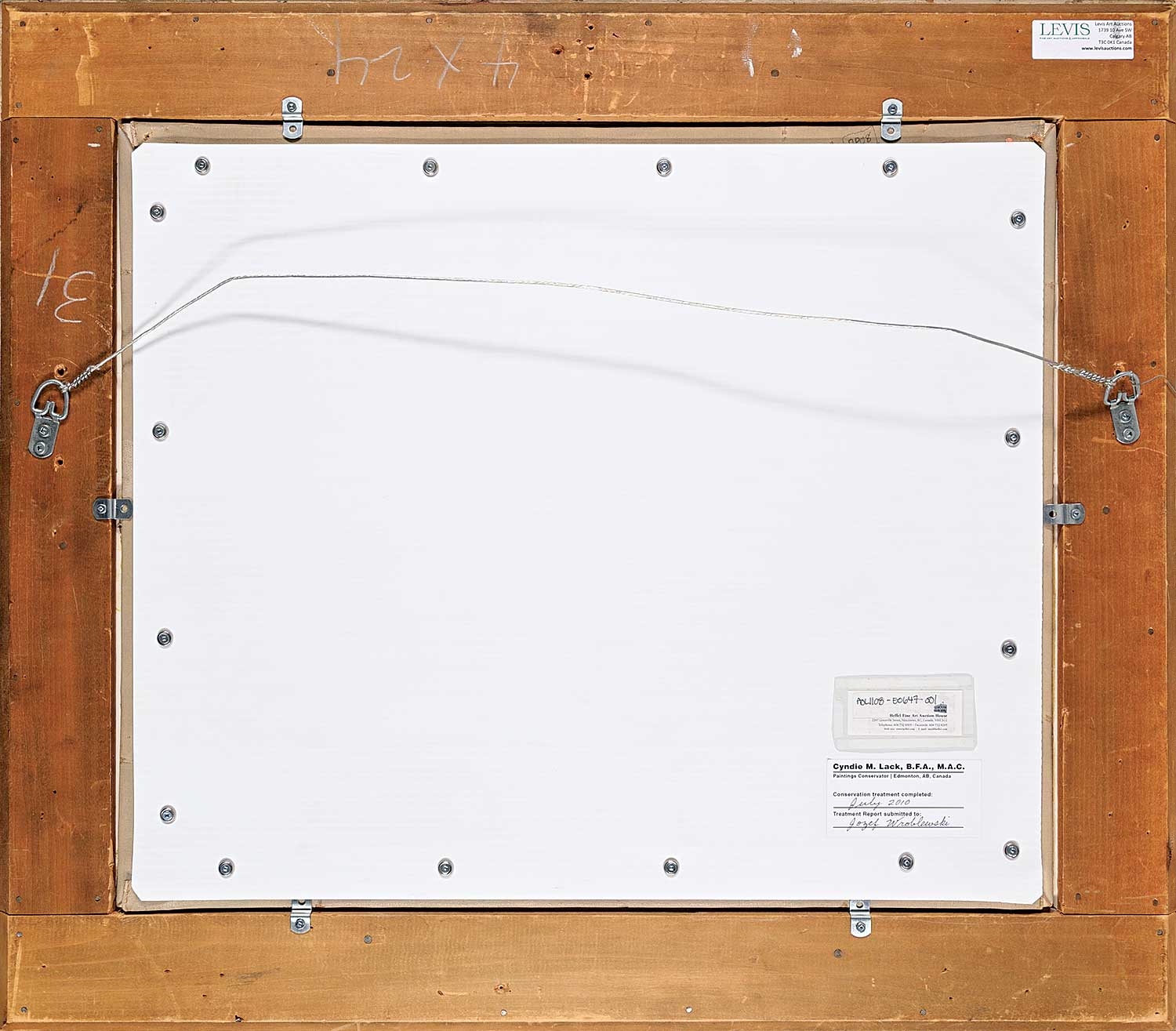 Artwork by Roland Gissing, Untitled - Snowy Mountain View, Made of oil on canvas