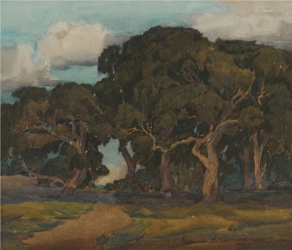 Oak trees - Francis McComas