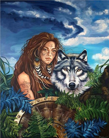 Huntress of Destiny by Oksana Malanij, 2024