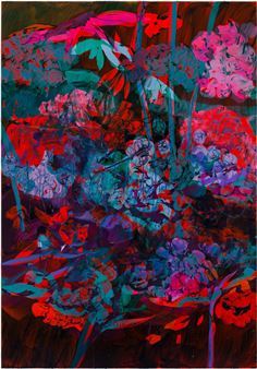 Jadé Fadojutimi: DWELVE: A Goosebump in Memory - Gagosian, New York (21st Street)