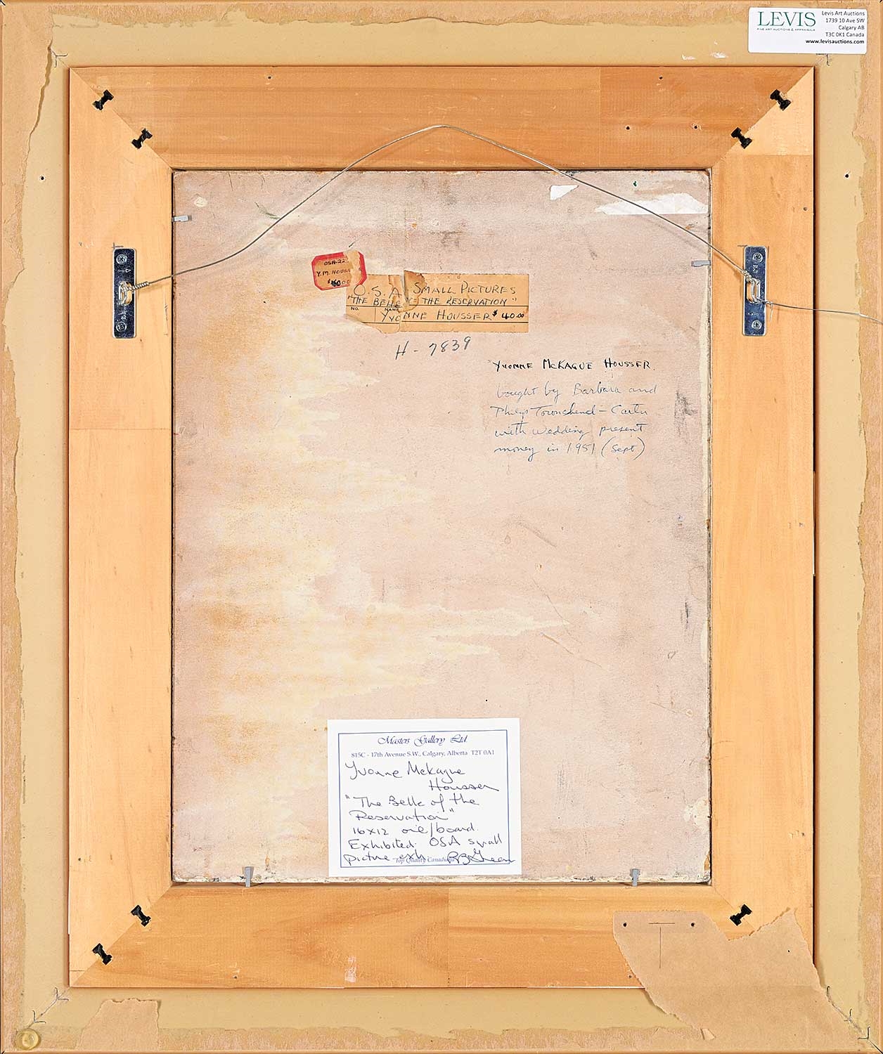 Yvonne McKague Housser | The Belle of the Reservation | MutualArt