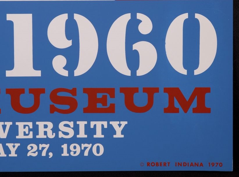 Artwork by Robert Indiana, American Art Since 1960, Made of Silkscreen on wove paper