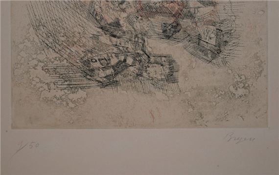 Camille Bryen | Camille Bryen Composition (1967) | MutualArt