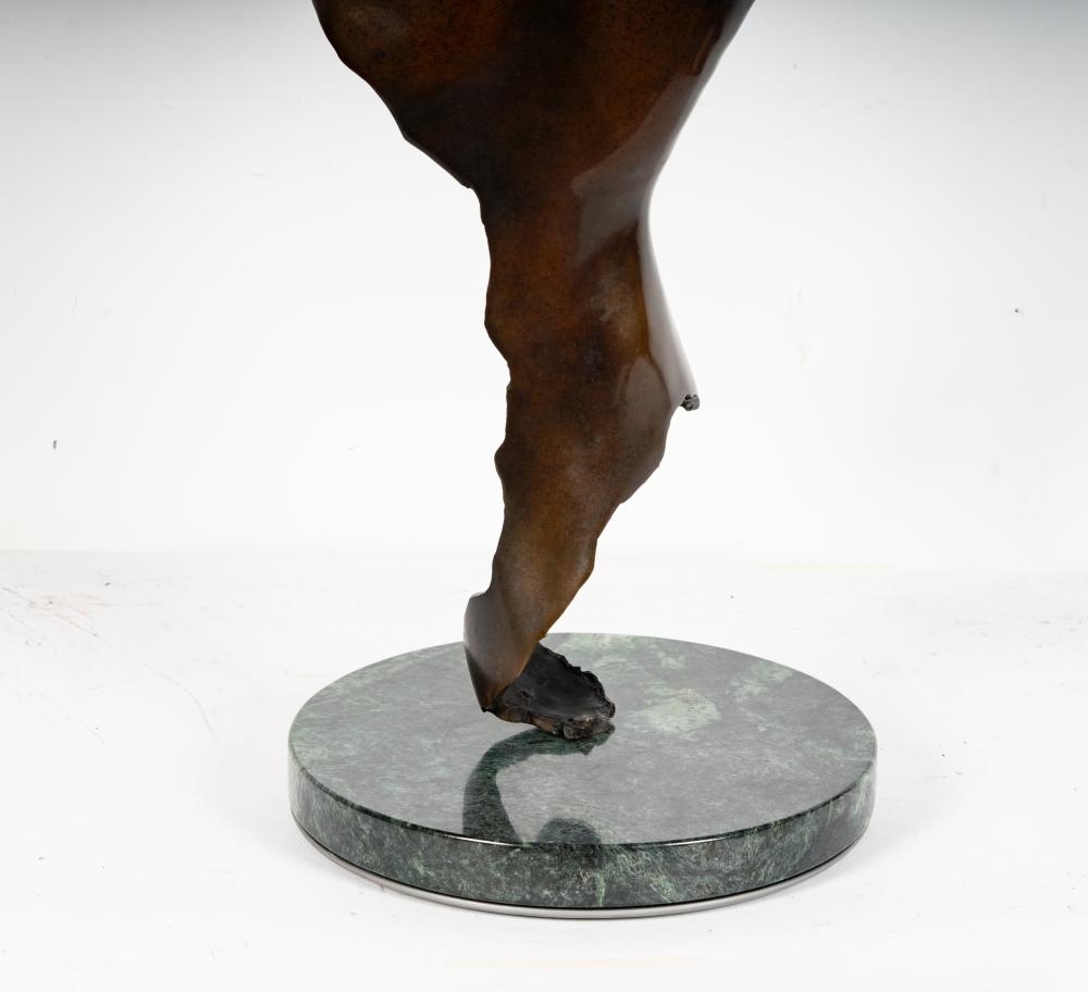 Artwork by Sig De Tonancour, : Female Torso, Made of bronze, mounted