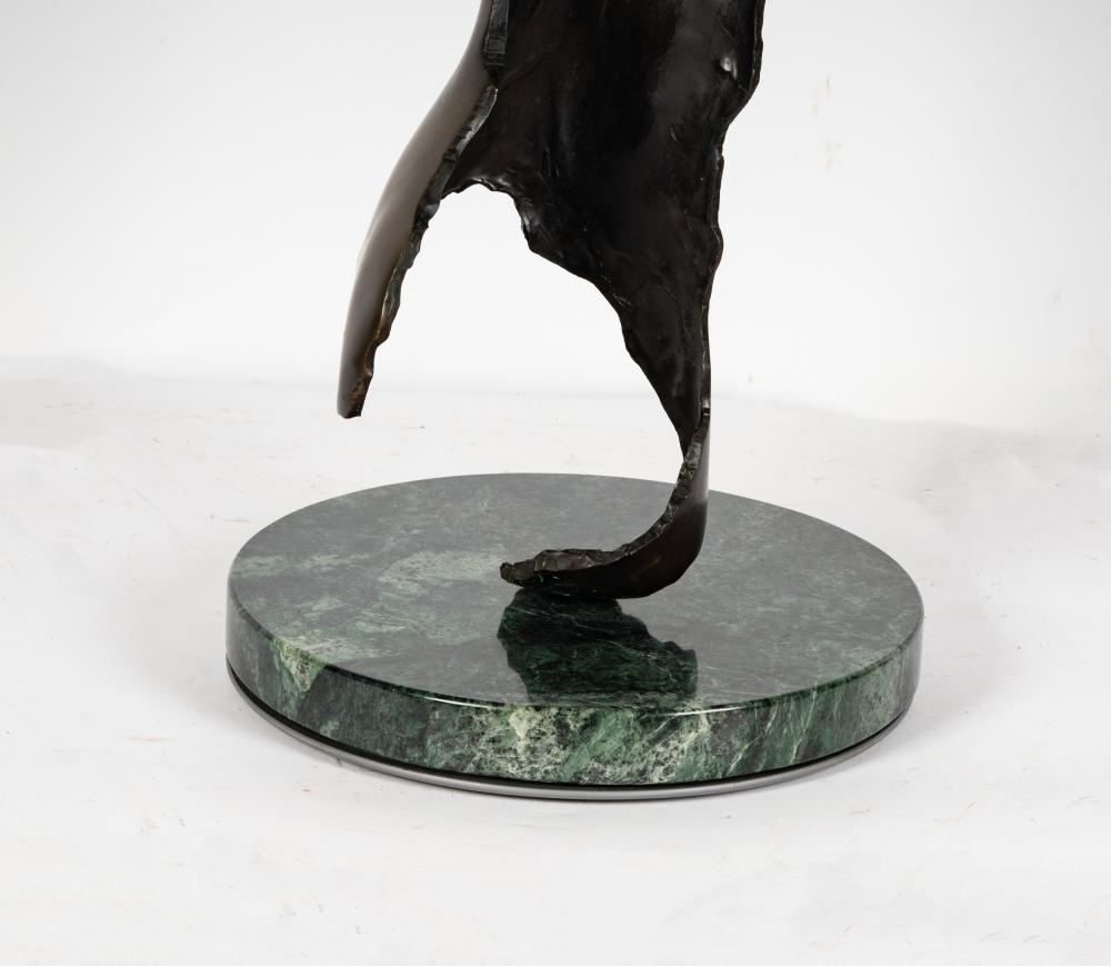 Artwork by Sig De Tonancour, : Female Torso, Made of bronze, mounted