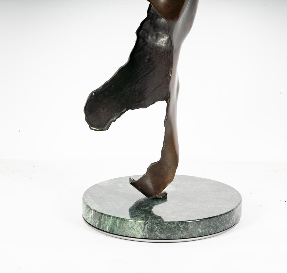 Artwork by Sig De Tonancour, : Female Torso, Made of bronze, mounted