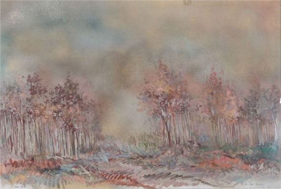 Lee Milmon | Landscape (1987) | MutualArt
