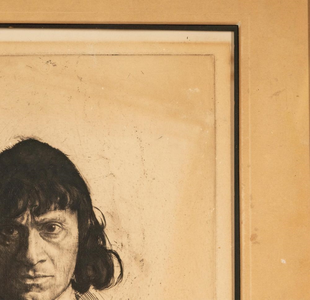 Ferdinand Schmutzer | Ferdinand Schmutzer: Portrait of Josef Kainz ...