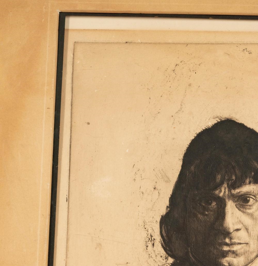 Ferdinand Schmutzer | Ferdinand Schmutzer: Portrait of Josef Kainz ...