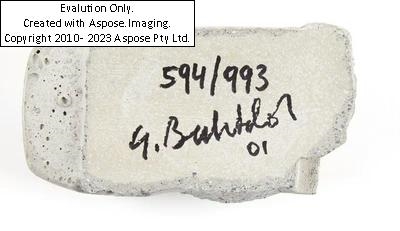 Artwork by Gottfried Bechtold, "Crash Porsche 993 (KIDS Edition)", Made of concrete