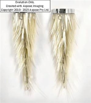 Paar Appliquen, Entwurf Valentina Giovando - Valentina Giovando