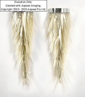 Paar Appliquen, Entwurf Valentina Giovando - Valentina Giovando