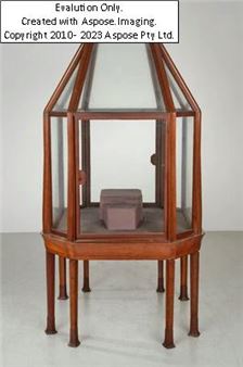 Große Schauvitrine, Entwurf Martin Dülfer - Martin Dülfer