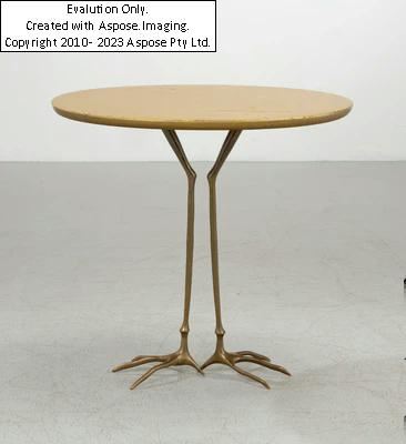 Traccia"-Beistelltisch, Entwurf Meret Oppenheim by Meret Oppenheim, 1971/1975