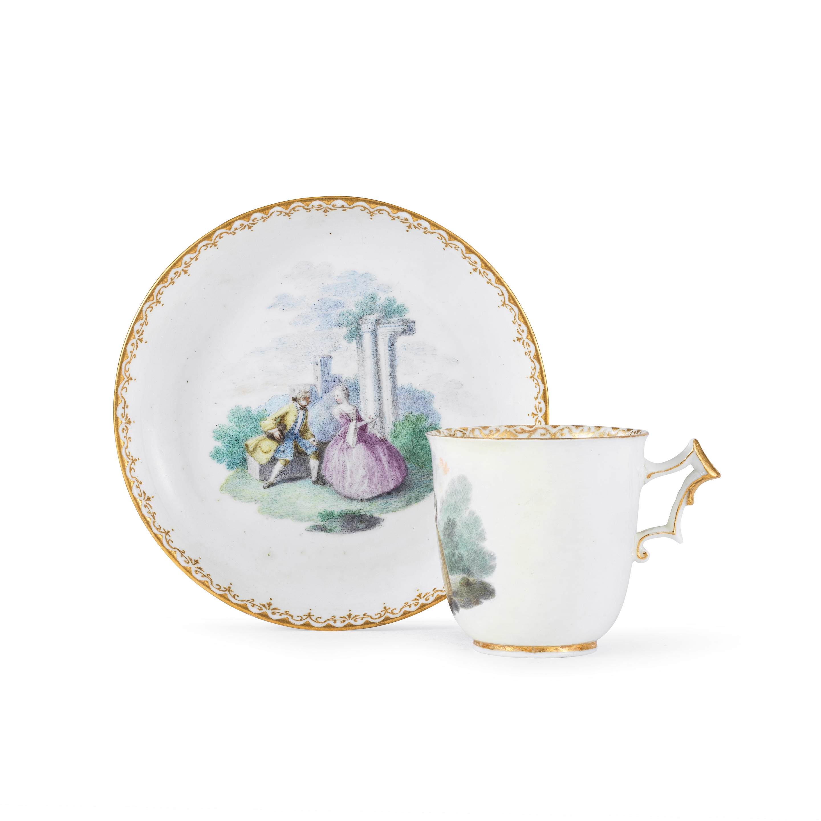 Giuseppe Caselli | A Capodimonte cup and saucer, circa 1750 (Circa 1750 ...