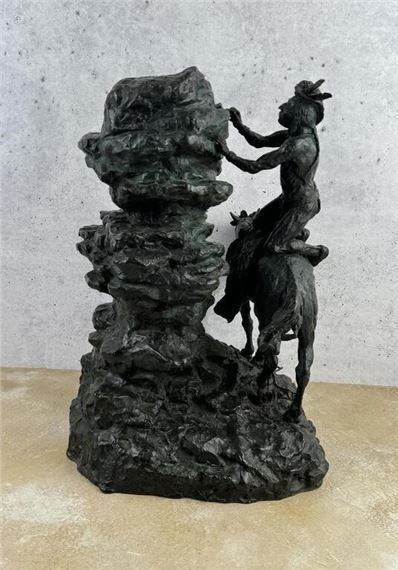 Jay Contway | Jay Contway Native American Indian Bronze | MutualArt