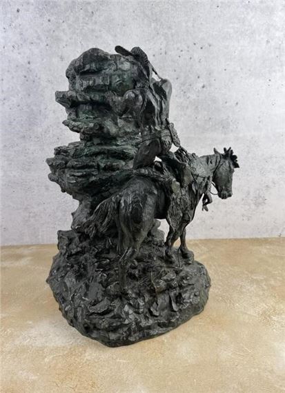 Jay Contway | Jay Contway Native American Indian Bronze | MutualArt