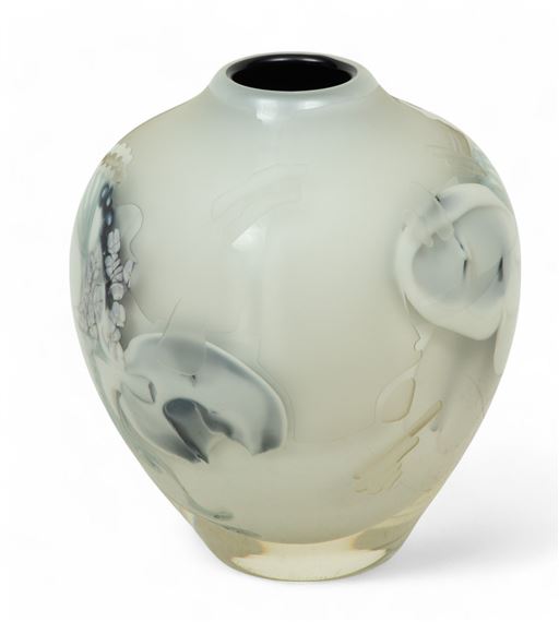 Richard Ritter | Richard Ritter (Detroit, B. 1940) Studio Glass Floral ...