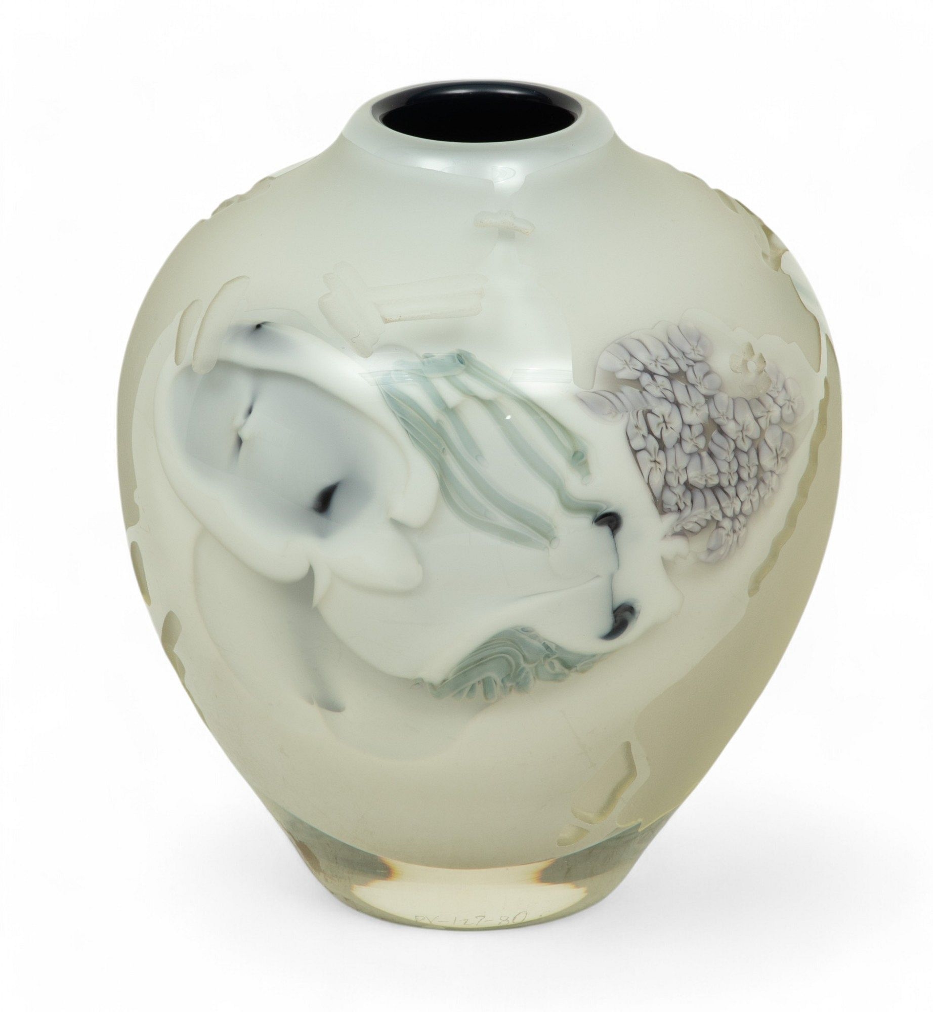 Richard Ritter | Richard Ritter (Detroit, B. 1940) Studio Glass Floral ...