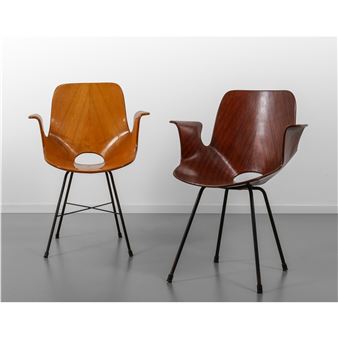 Due poltroncine &quot;Medea&quot;. - Vittorio Nobili