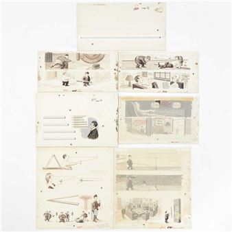 Jaffee satirizes cigarettes - "When We Have the Future Long-Long Cigarette"
AL JAFFEE - Al Jaffee