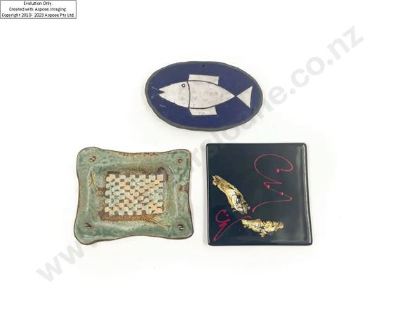 Peter Collis | Two Pottery Wall Hangings together with Peter Collis ...