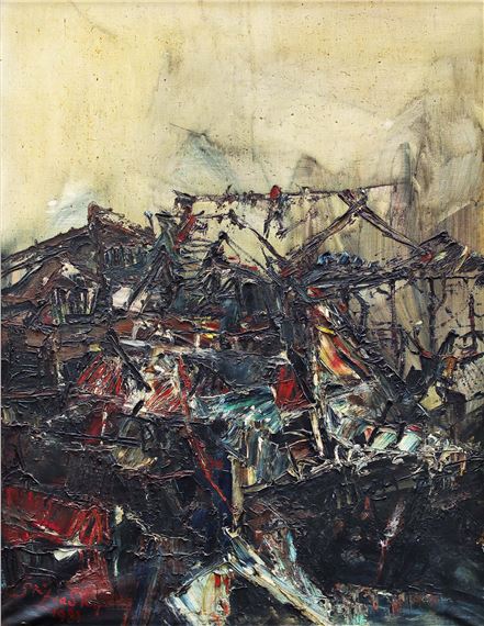 SRI HADHY | Village (Perkampungan), 1981 by Sri Hadhy, 1981