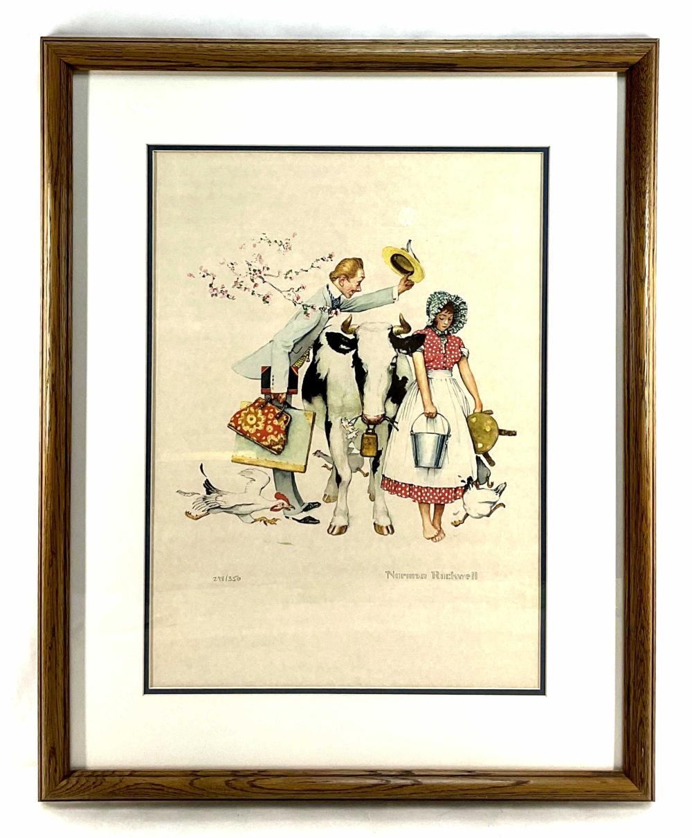 Norman Rockwell | Normal Rockwell Limited Edition Lithograph | MutualArt