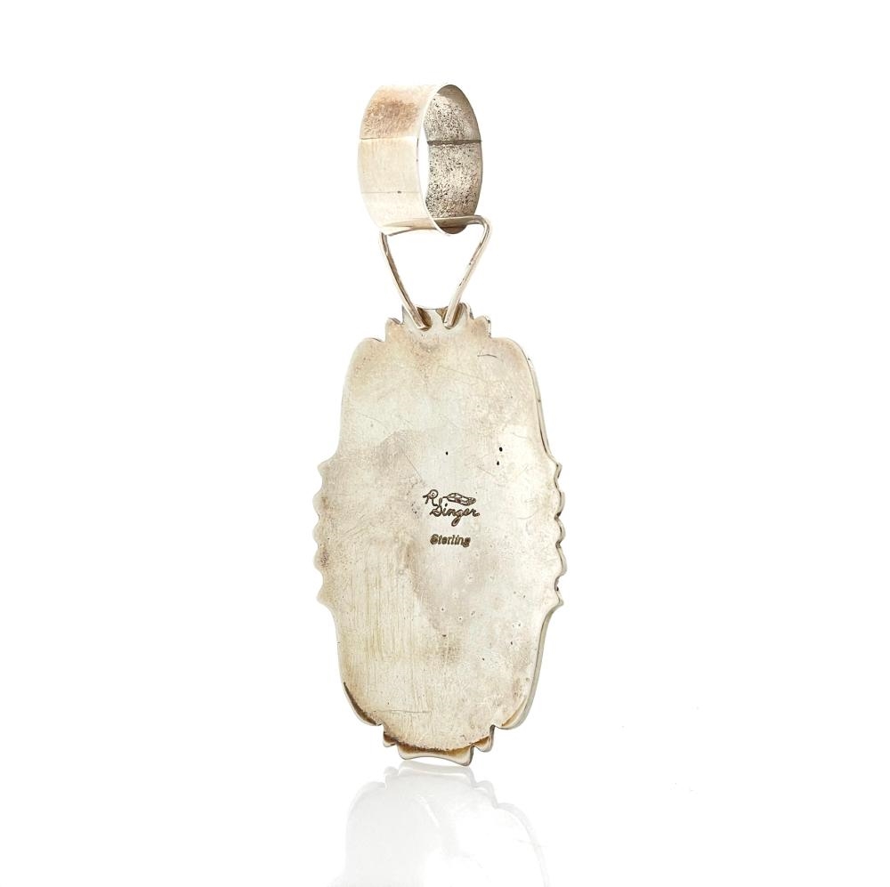 Richard Singer | RICHARD SINGER NAVAJO STERLING SILVER PURPLE SPINY ...