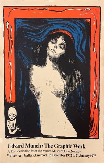 Edvard Munch | Edvard Munch: The Graphic Work (1972) | MutualArt