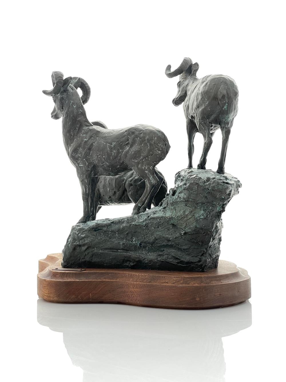 Artwork by Franco Vianello, The Bachelors, Made of BRONZE SCULPTURE