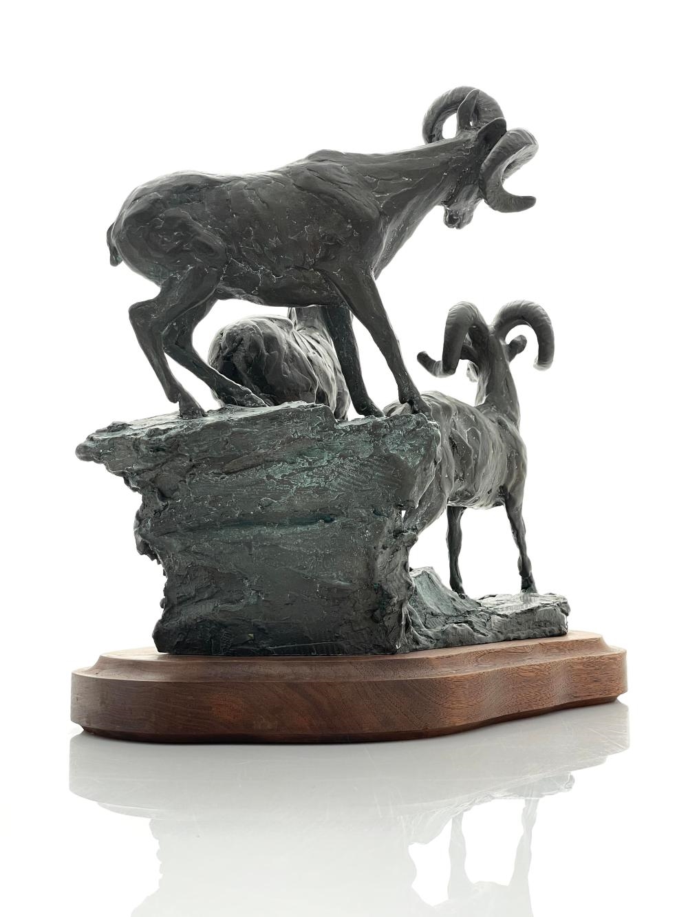 Artwork by Franco Vianello, The Bachelors, Made of BRONZE SCULPTURE