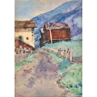 Walliser Dorfpartie - Berthe Gay