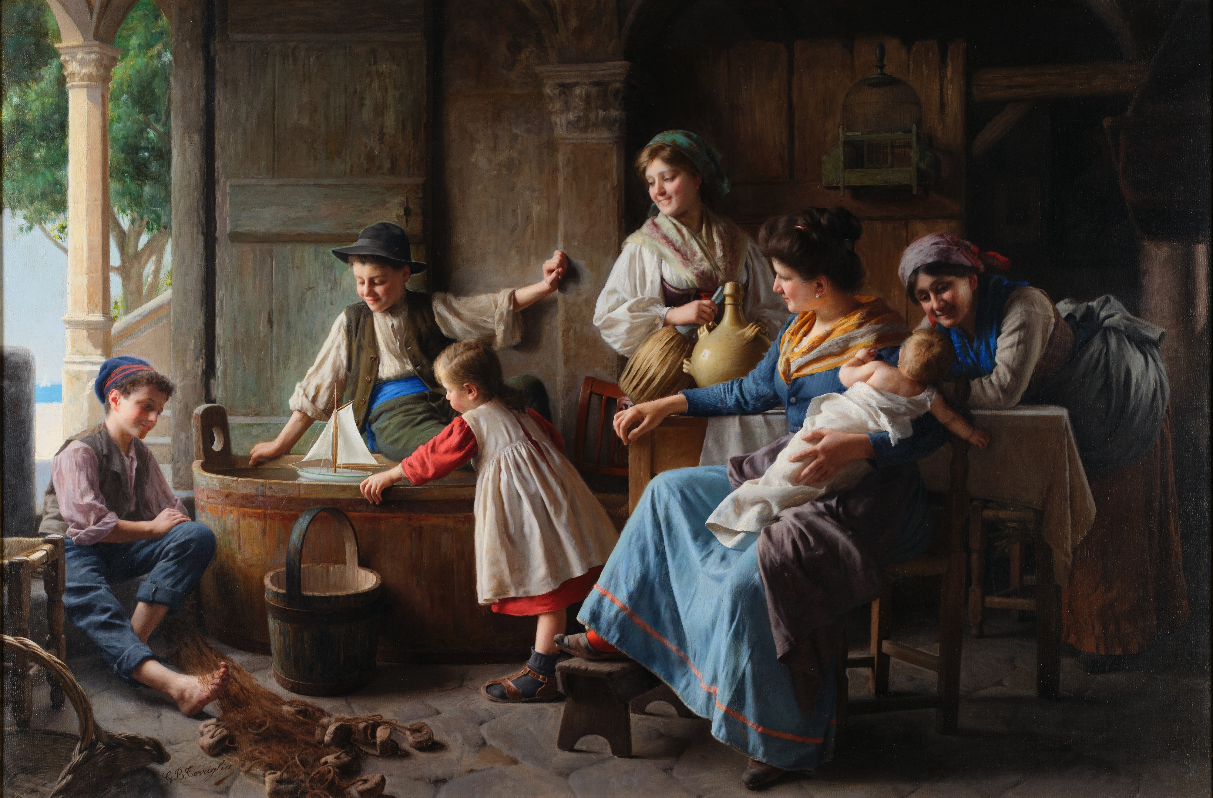 Giovanni Battista Torriglia | The Toy Boat | MutualArt