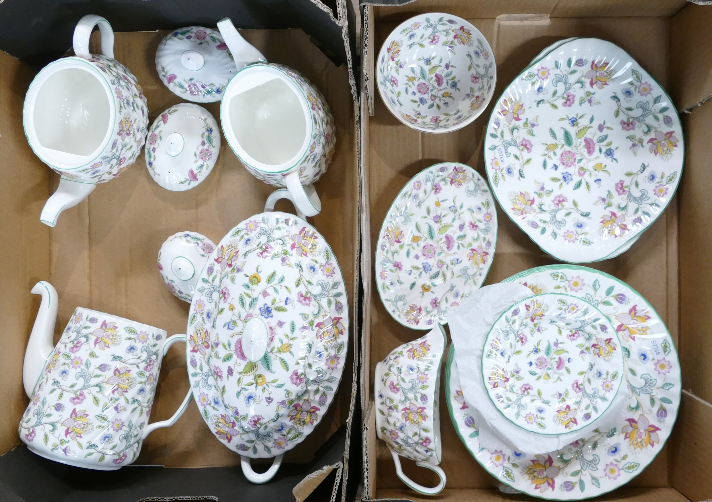 Haddon Hall | A large collection of Minton Haddon Hall tea & dinner ...