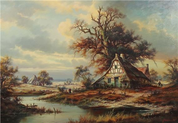 Idyllische Landschaft by Heinz Stienen