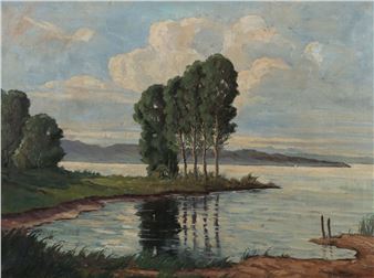 Uferpartie am Bodensee - Wolfgang Zeller