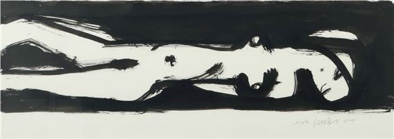 Weiblicher Akt by Erich Fuchs, 1984