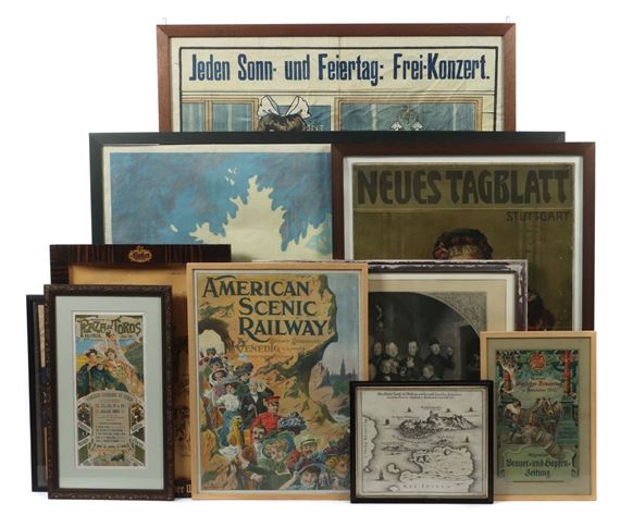 Konvolut | Konvolut Plakate 1. Hälfte des 20 (1900) | MutualArt