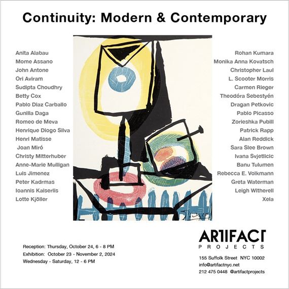 Continuity: Modern & Contemporary - Artifact