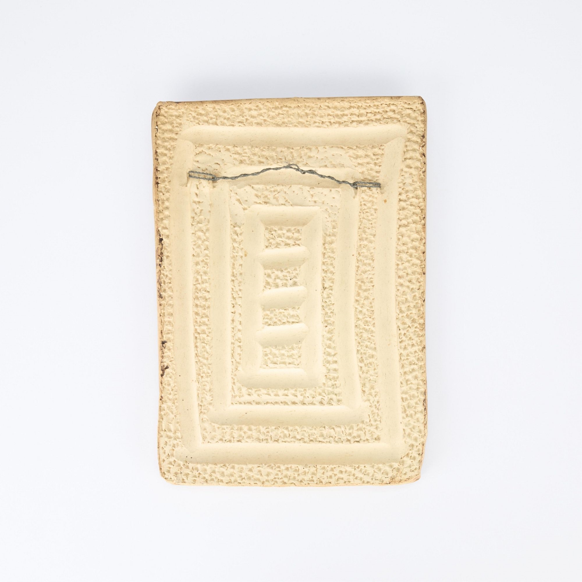 Artwork by Hal Fromhold, Ceramic wall plaque depicting an owl, ca, Made of Ceramic