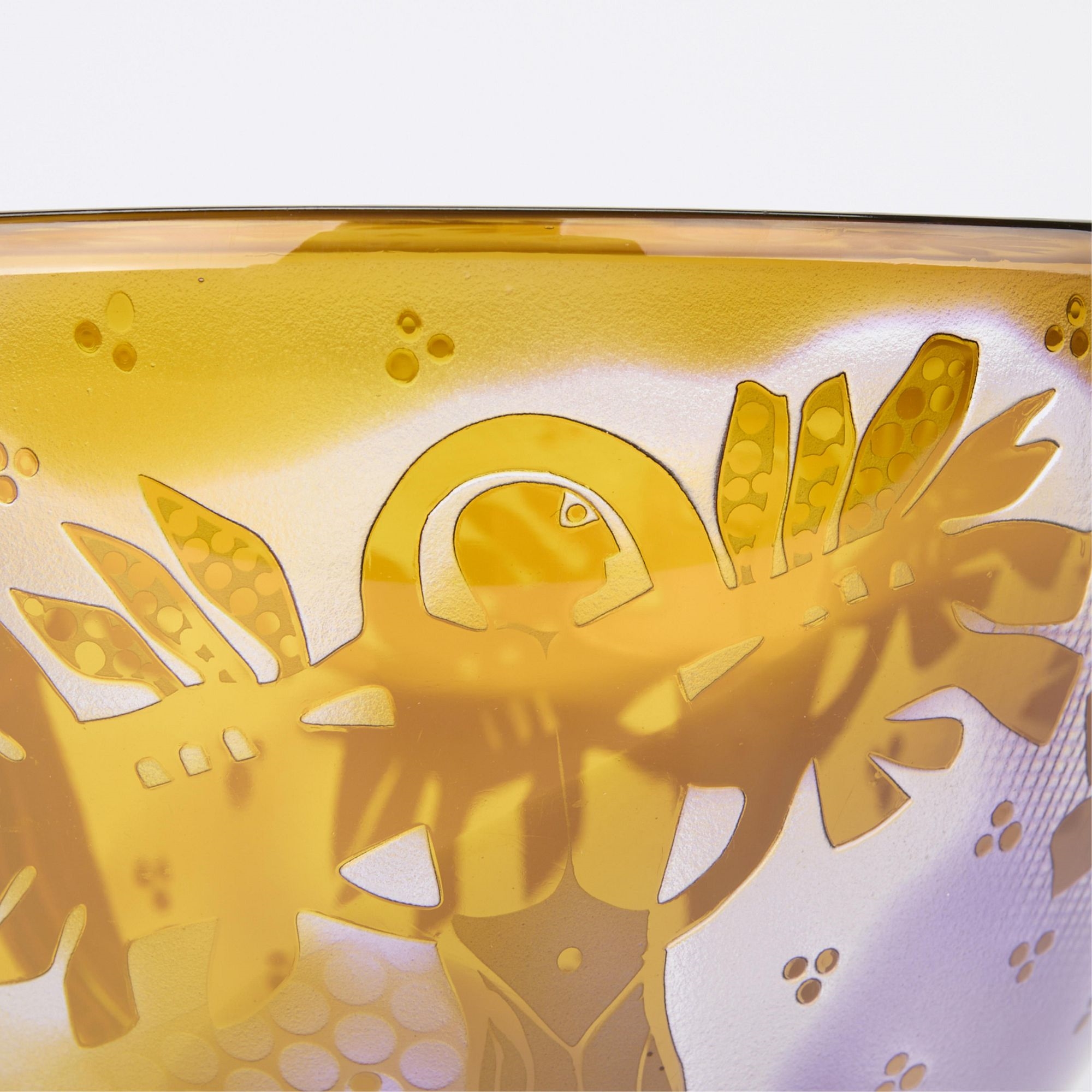 Bertil Vallien | Bertil Vallien for Kosta Boda Lrg Rare Glass Bowl ...