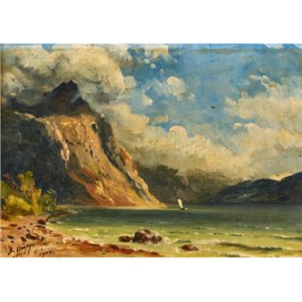 Stürmischer Walensee bei Weesen - Balz Stäger