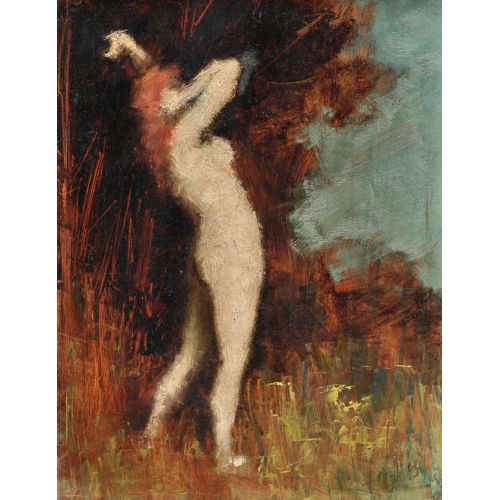 Nu féminin en plein-air - Charles Filiger